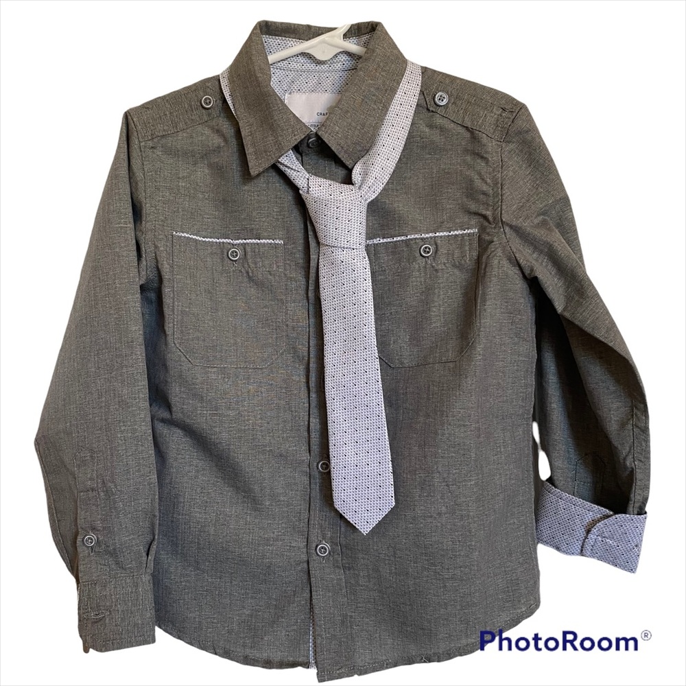 Craft + Flow Long Sleeve Button Down size 4 *NWT*